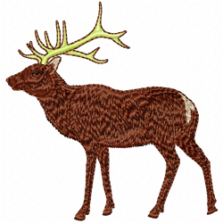 Gazelle Embroidery Design 4 Gazelle Embroidery Design 4